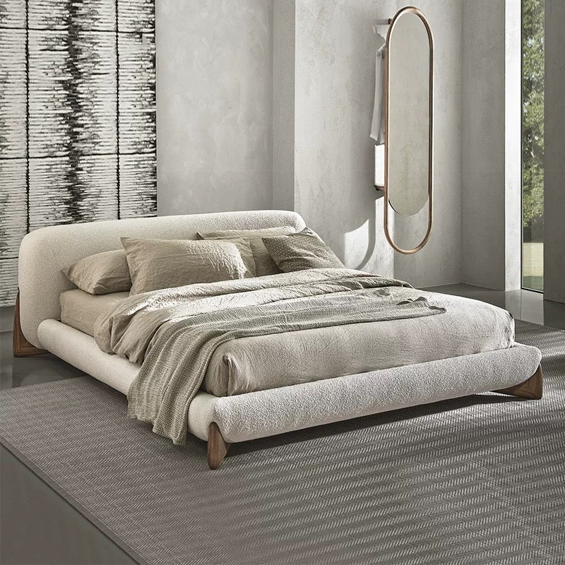 Bouclé Beds Singapore – Trendy Upholstered Bedframes