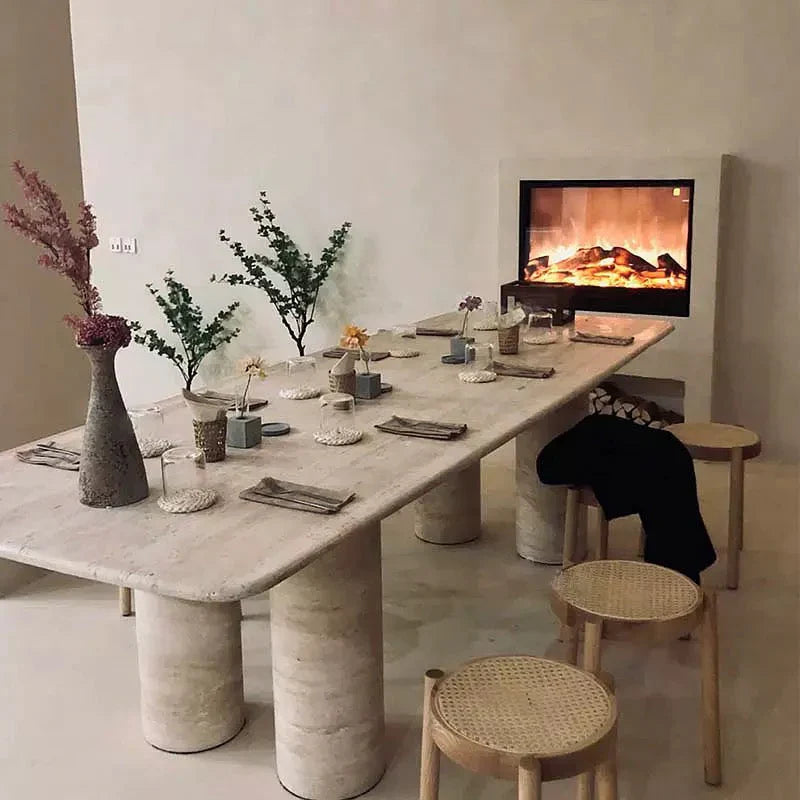 Travertine Dining Tables Singapore – Timeless Elegance
