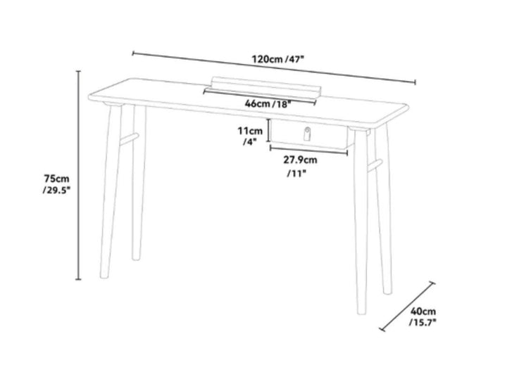 ADRIAN Solid Wood Desk