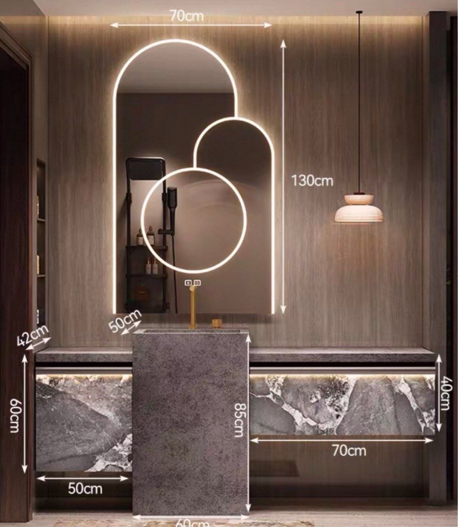 MOFE Modern Sintered Stone Vanity Sink