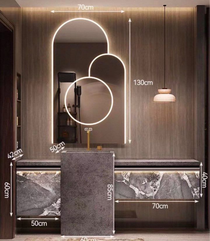 MOFE Modern Sintered Stone Vanity Sink