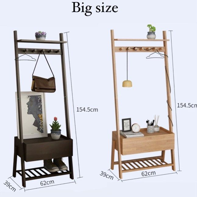 ROSS Rustic Bedside Rack/Table