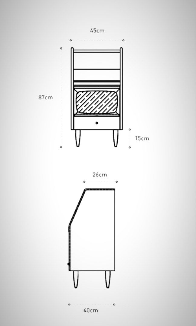 FLAVIANO Solid Wood Cabinet