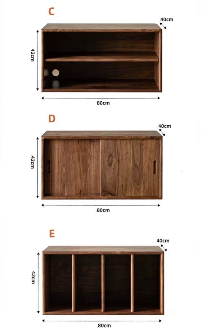 IRACEMA Rustic Solid Wood Modular Shelf