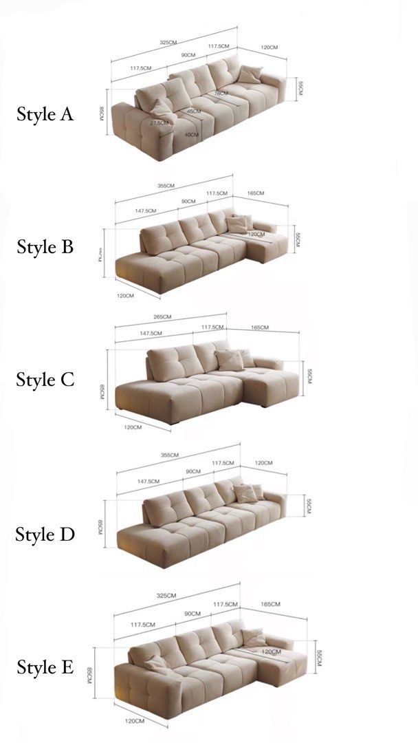 ALESO Scratch Resistant Backrest Slider Sofa