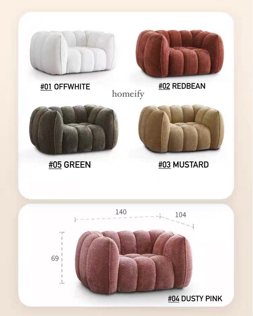 ZOEY Modern Boucle Sofa