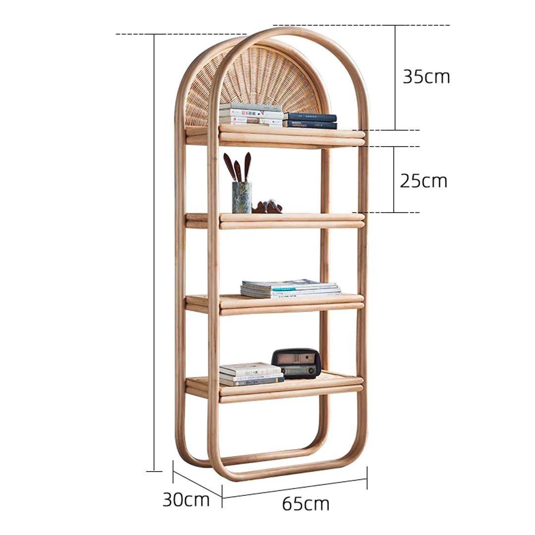 HAROLDO Rattan Bookcase