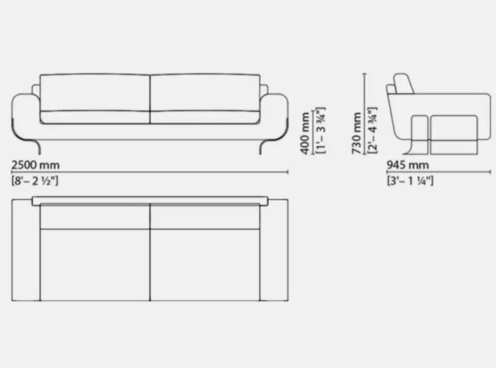 JVKE Modern Luxury Sofa