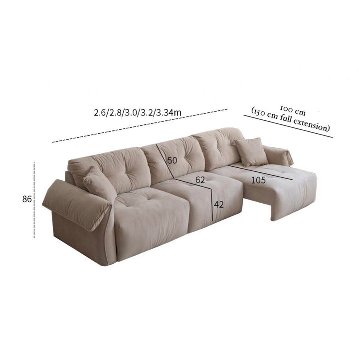 SADI Scratch Resistant Electric Sofa Bed