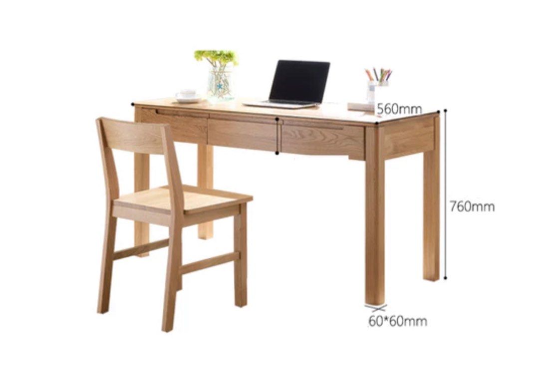 HOLLAND Work Desk With Optional Hutch