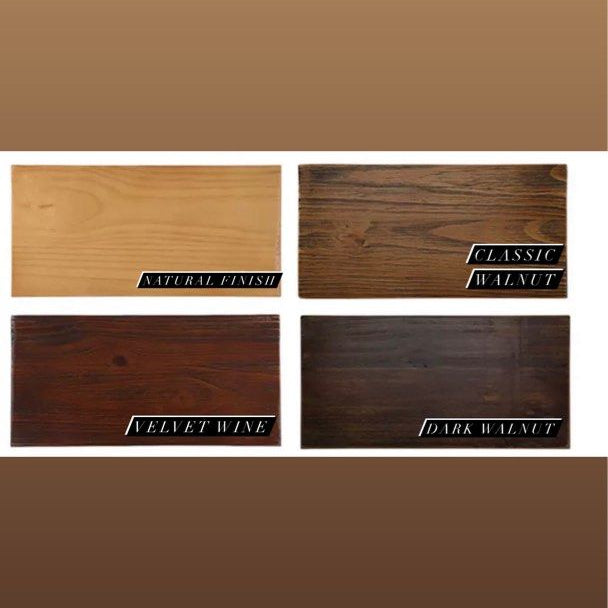 HUNTER Modern Industrial Solid Wood Office Table
