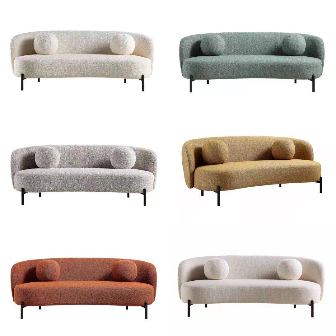 TALARA Modern Curve Sofa