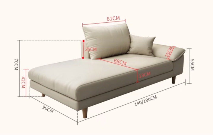PEZSI Modern Fabric Daybed