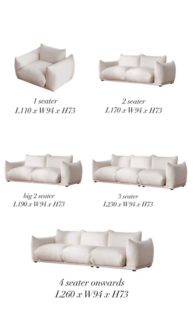 MAVENIA Modern Fabric Sofa