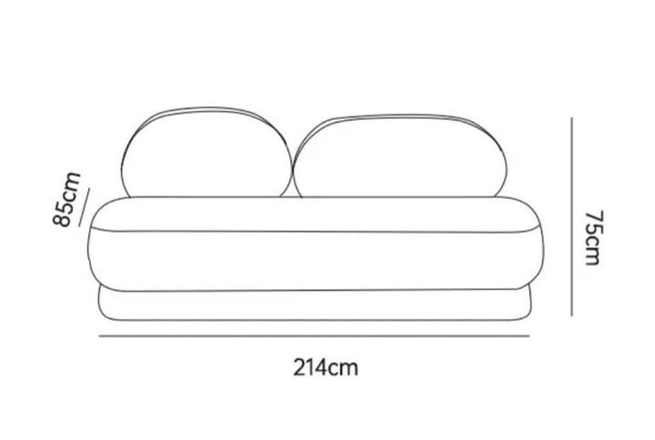 MEORS Modern Boucle Sofa