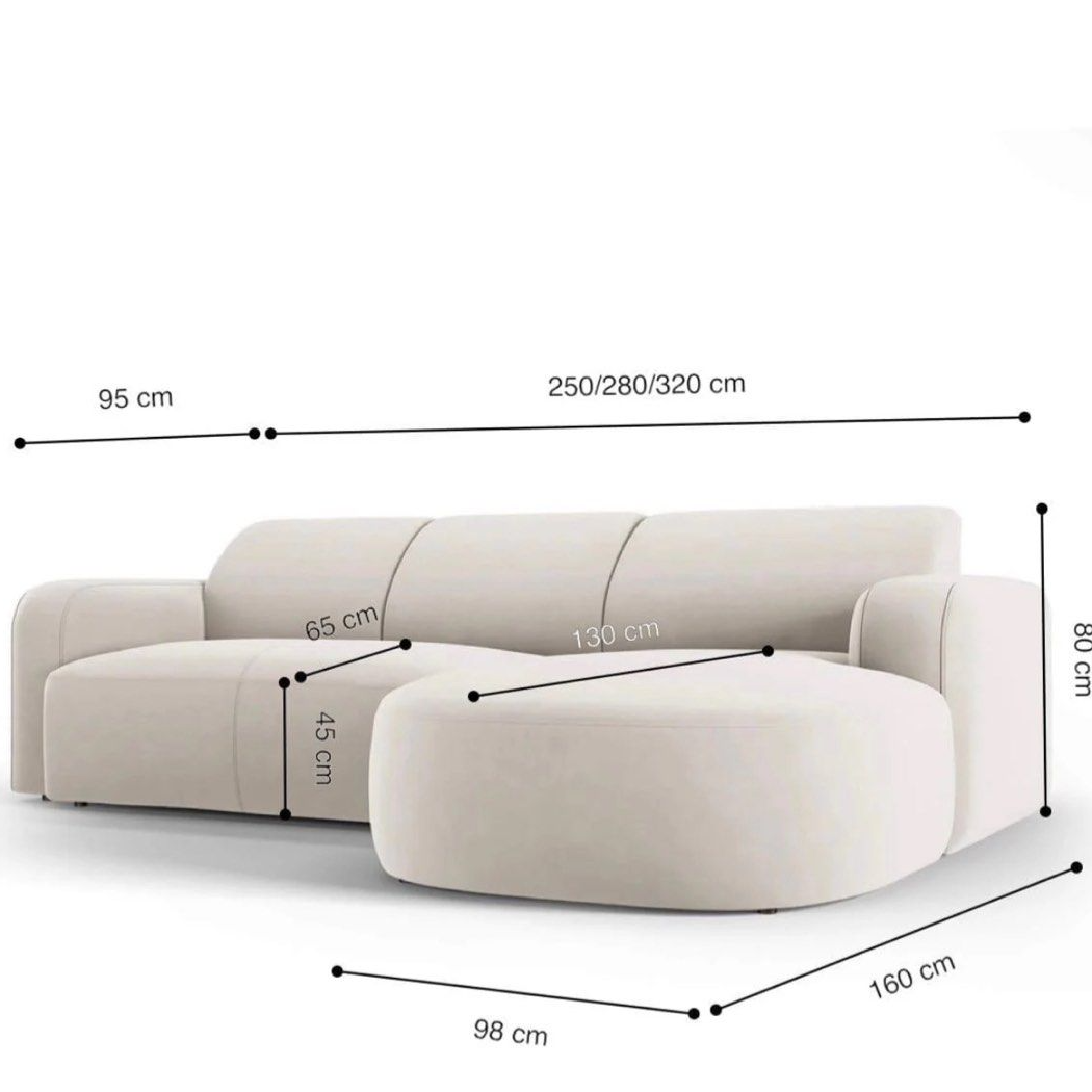 LAYDEN Scratch Resistant Sectional Sofa