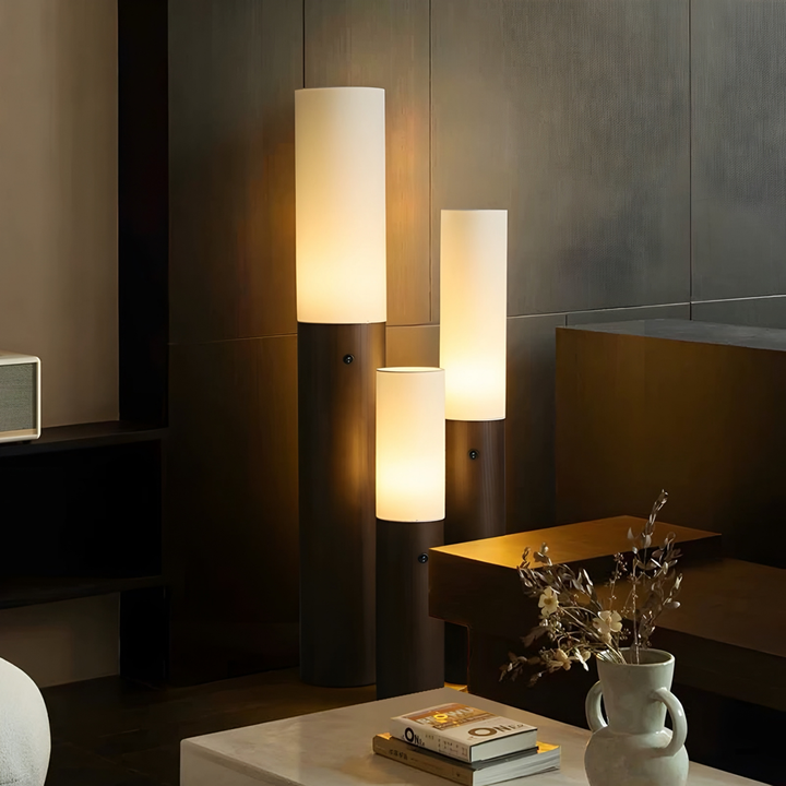 ALTA Modern Candle Solid Wood Lamp