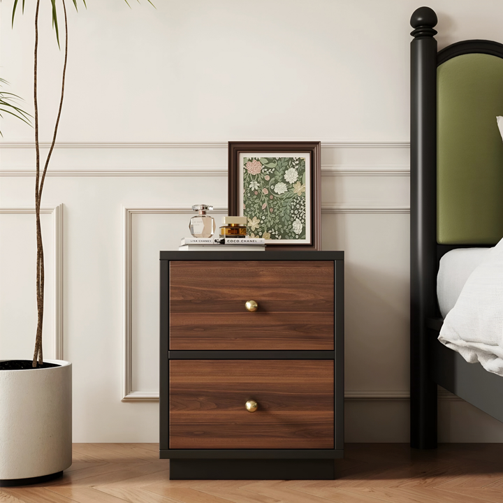 VINTARA Rustic Bedside Table