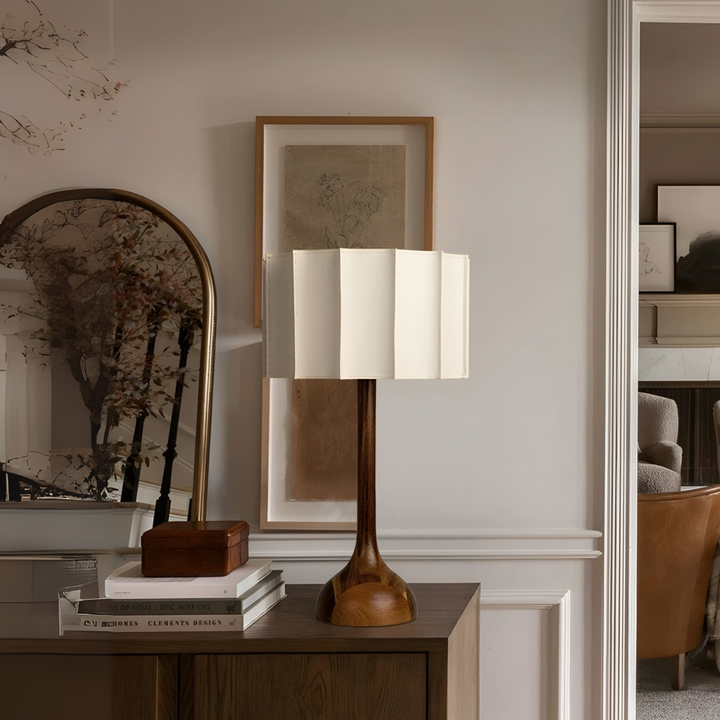 KAZU Japandi Solid Wood Lamp