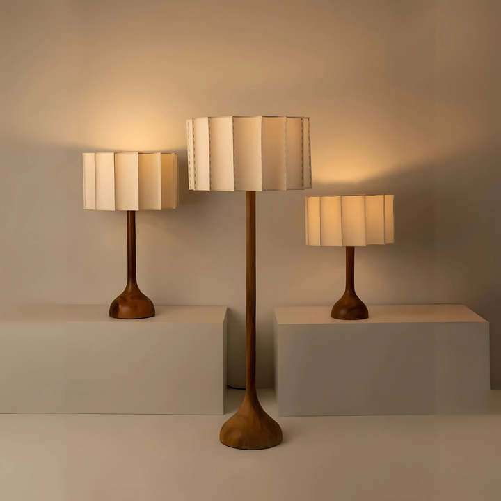 KAZU Japandi Solid Wood Lamp