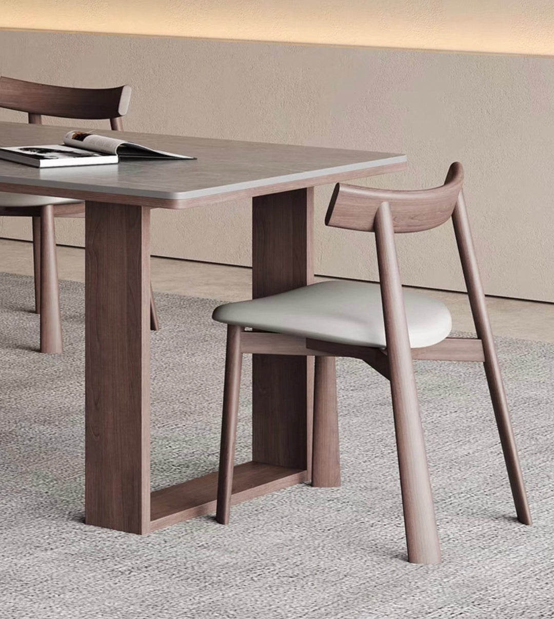JEANINE Modern Dining Table & Chairs