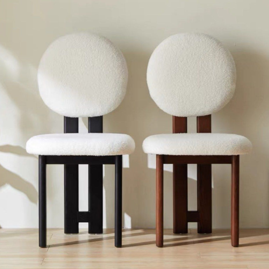 DON Mid-Century Boucle Dining Chair