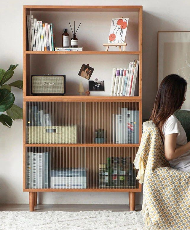 HARTFORD Stackable Solid Wood Cabinet