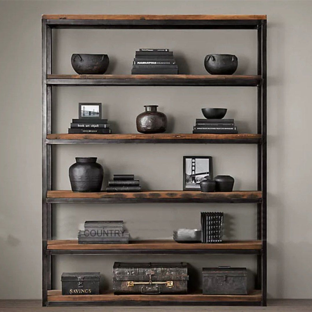 REDOAL Rustic Solid Wood Shelf