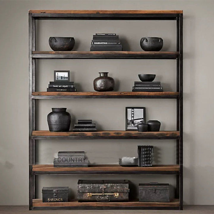 REDOAL Rustic Solid Wood Shelf