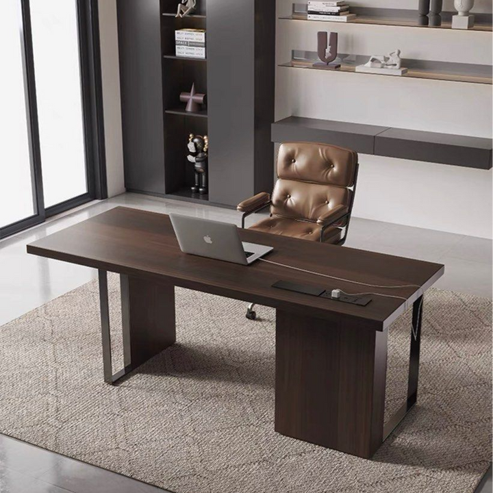 WILLOUGHBY Modern Walnut Office / Study Desk