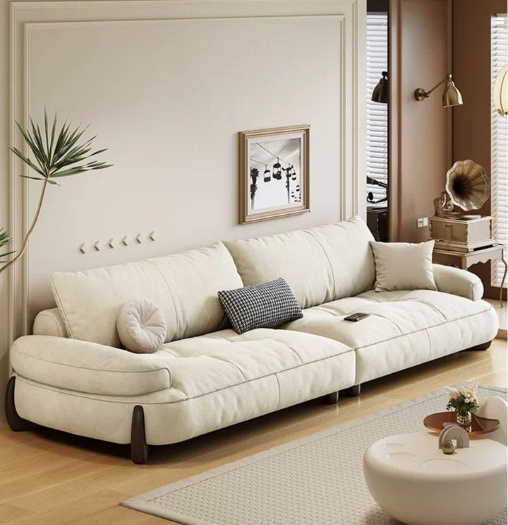 NOVIA Modern Scratch Proof Fabric Sofa