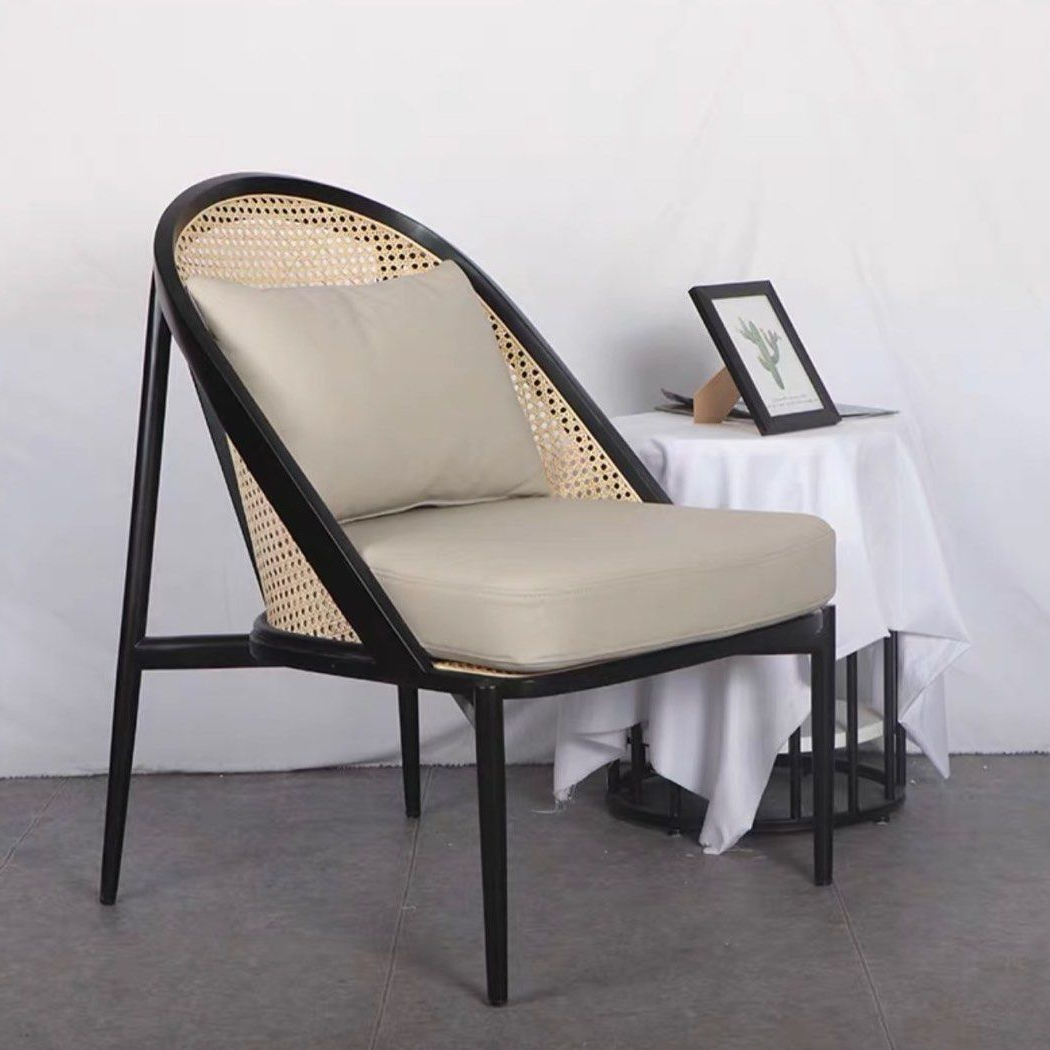 NATHAN Modern Rattan Lounge Chair