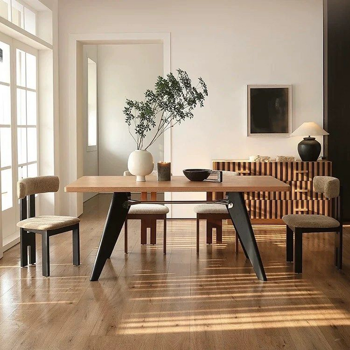 JUNIA Modern Solid Wood Dining Table