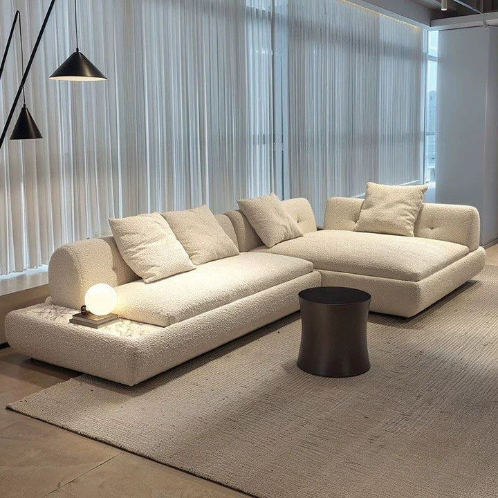LYDIA Modern Fabric Sectional Sofa