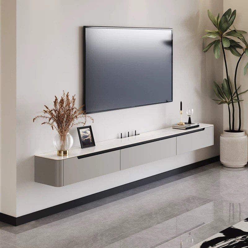 RUSO Modern Sintered Stone Floating TV Console