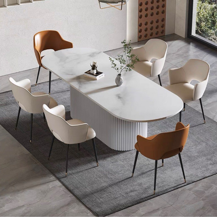 VAUGHN Modern Oval Dining Table