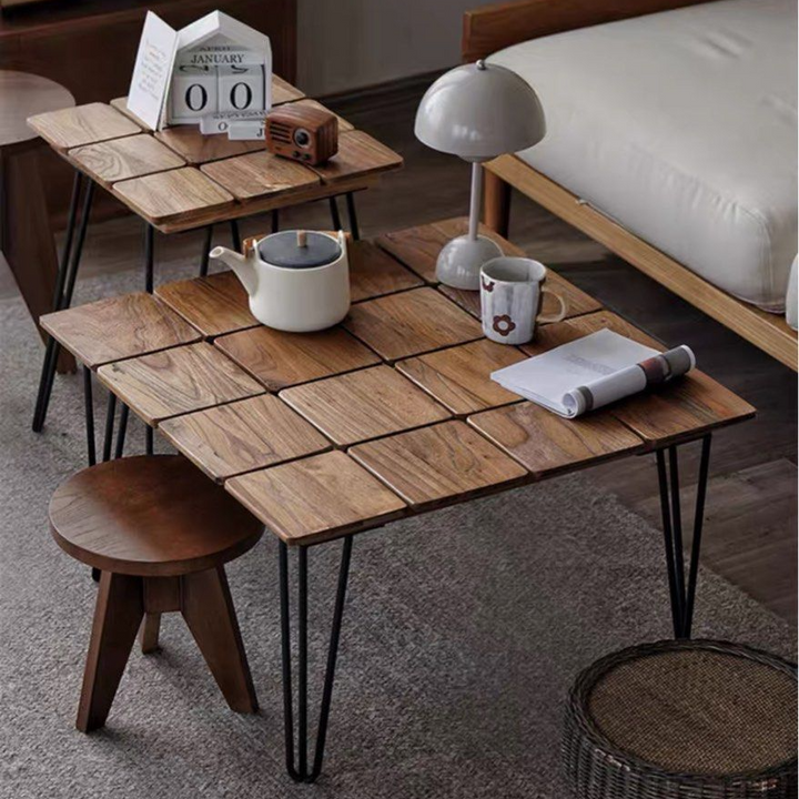 AZIMOV Solid Wood Coffee Table