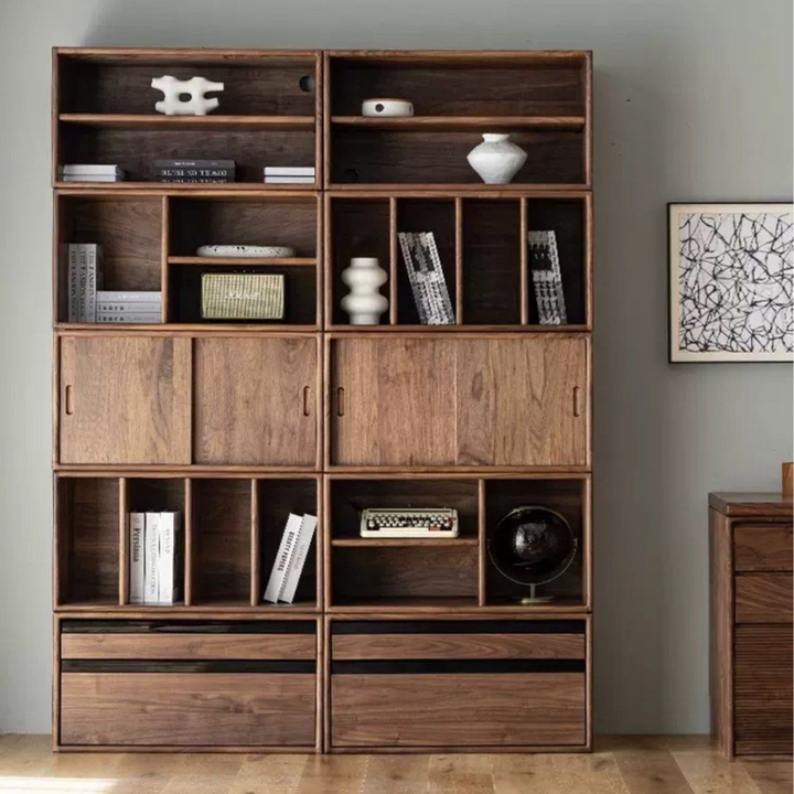 IRACEMA Rustic Solid Wood Modular Shelf