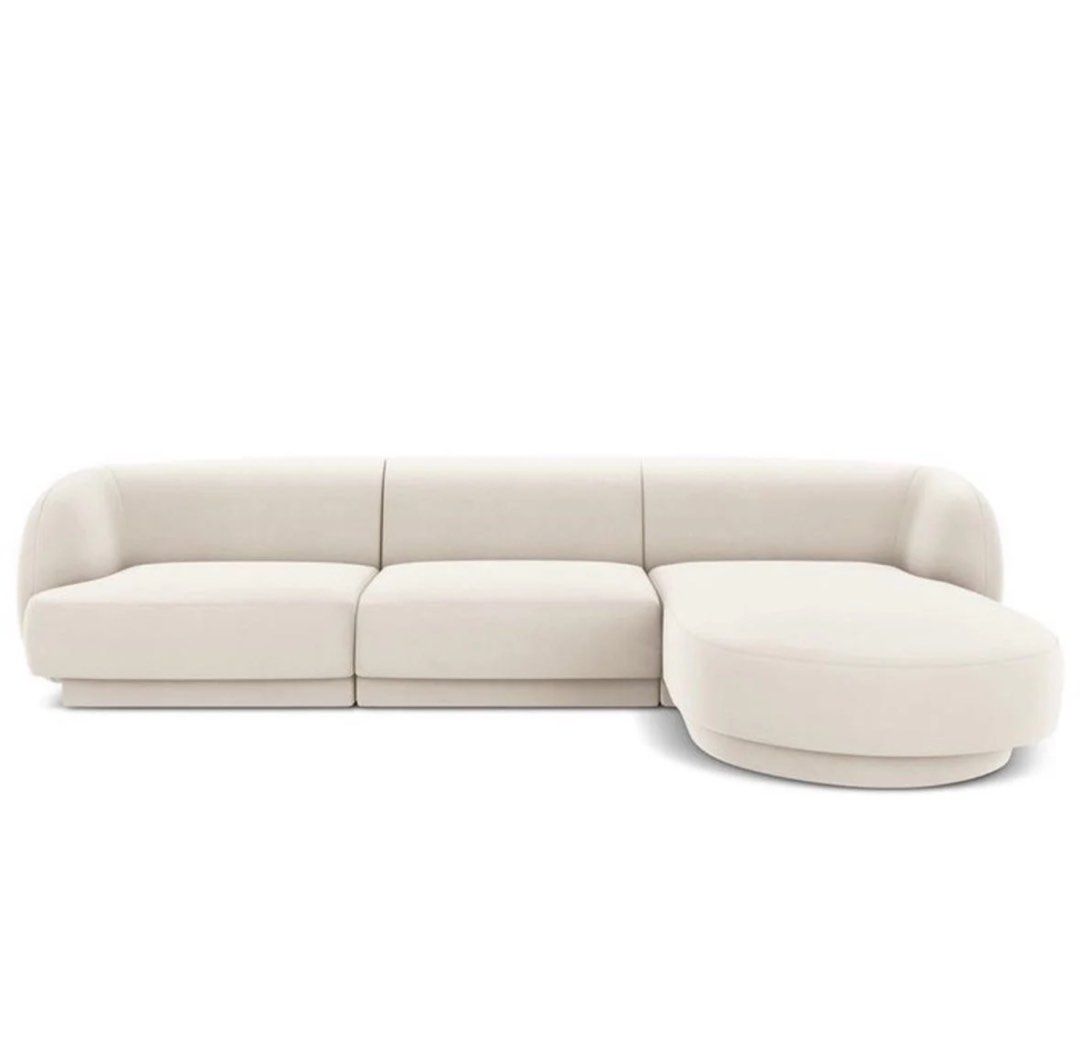 MELO Modern Scratch Resistant Sectional Sofa