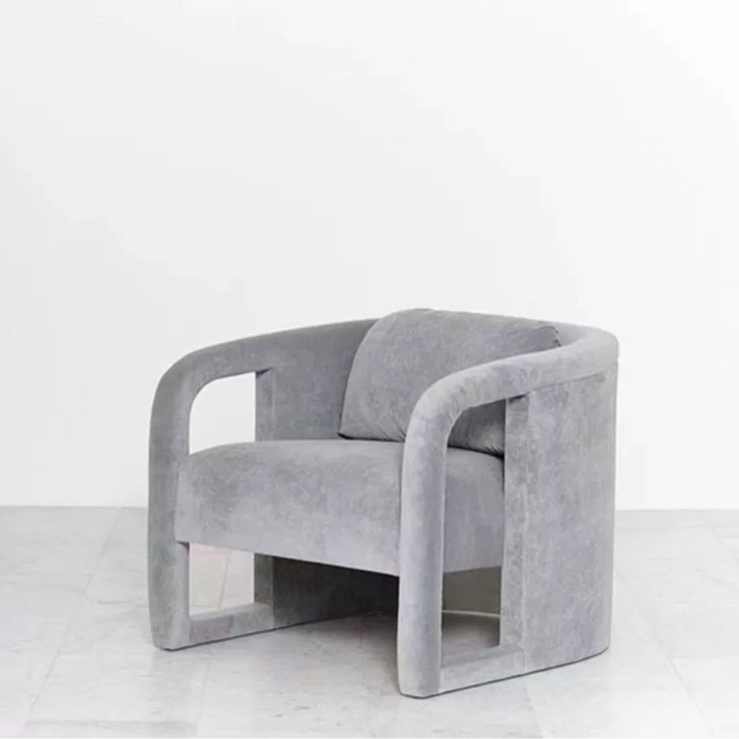 WALTER Modern Velvet Lounge Chair