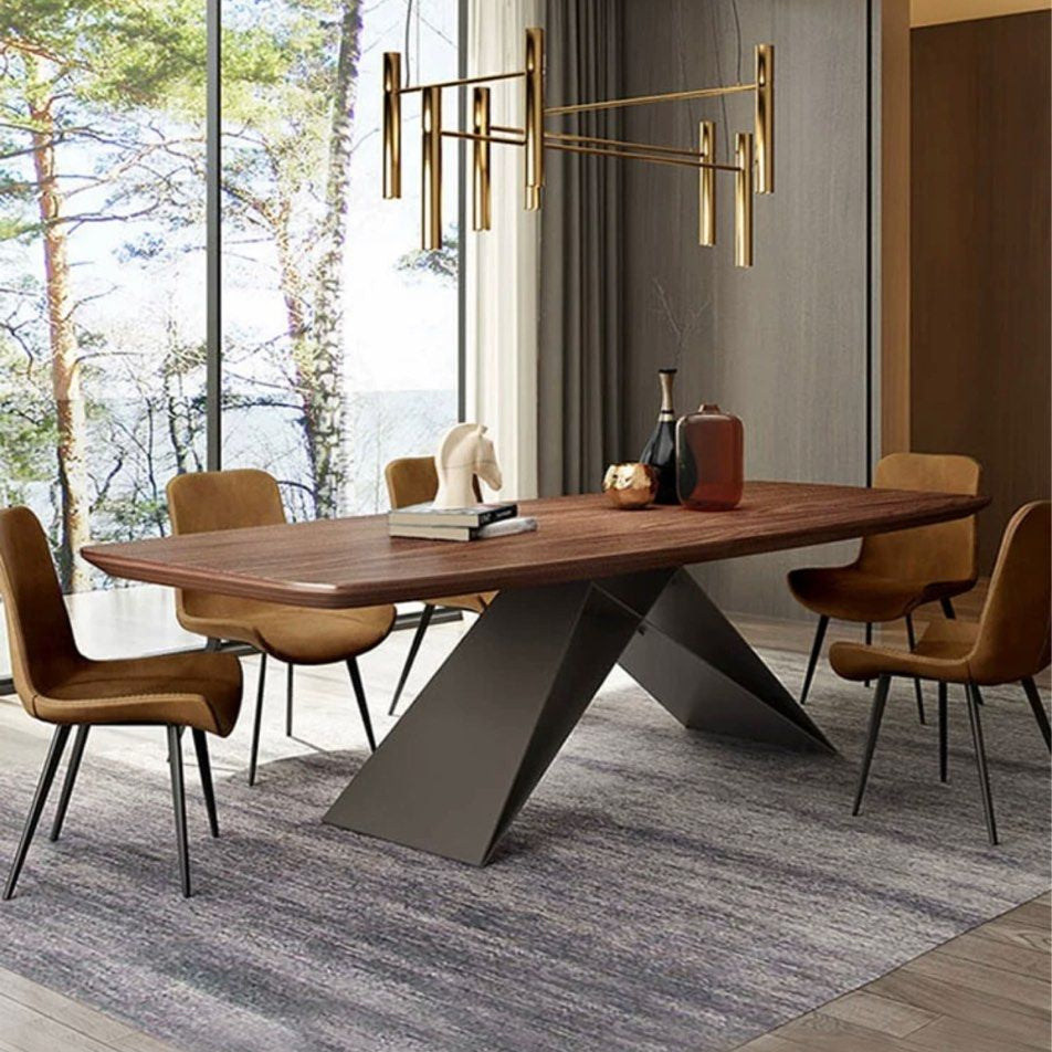 LEVON Modern Solid Wood Dining Table