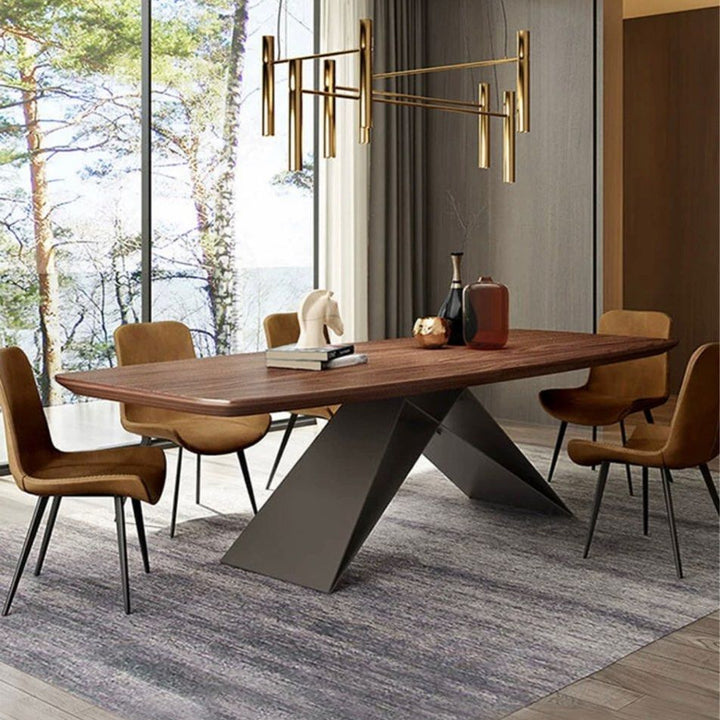 LEVON Modern Solid Wood Dining Table