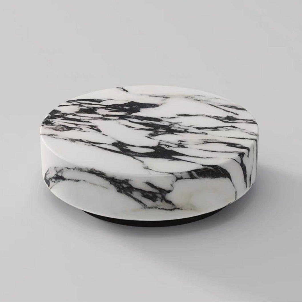 ALI Modern Marble Round Coffee Table