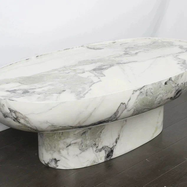ABREU Modern Marble Coffee Table