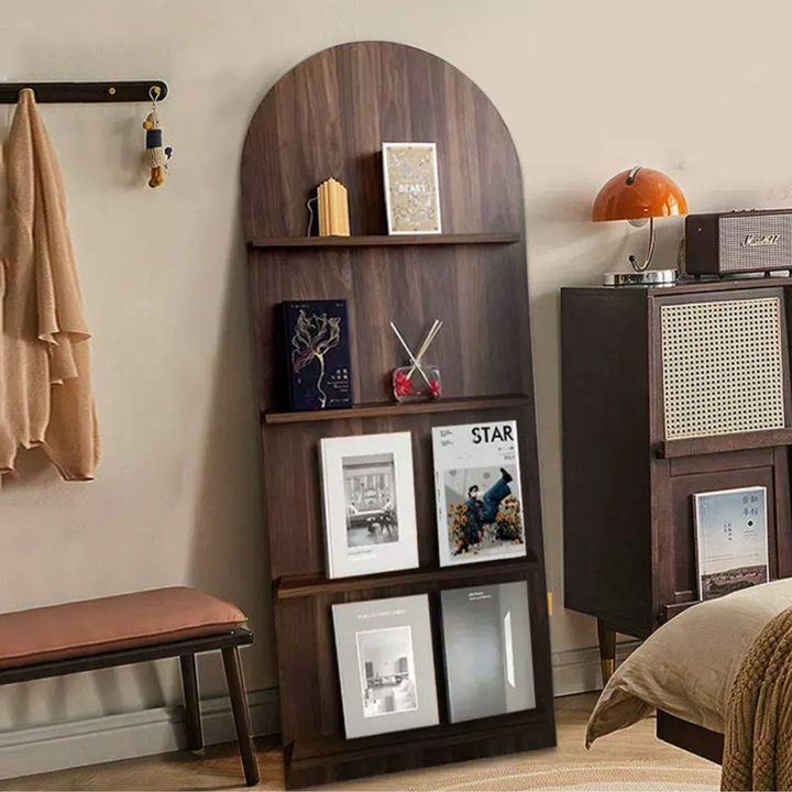TRIZIAN Rustic Walnut Shelf
