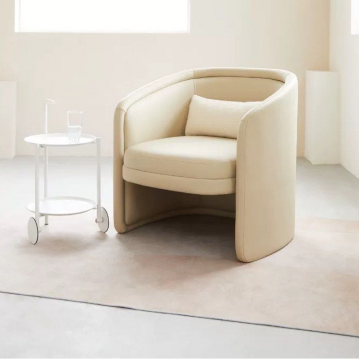 JAYDEN Modern Leather Armchair