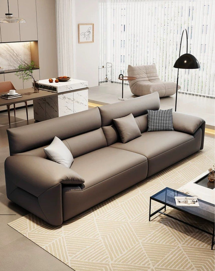 JOSH Modern Genuine Leather Sofa