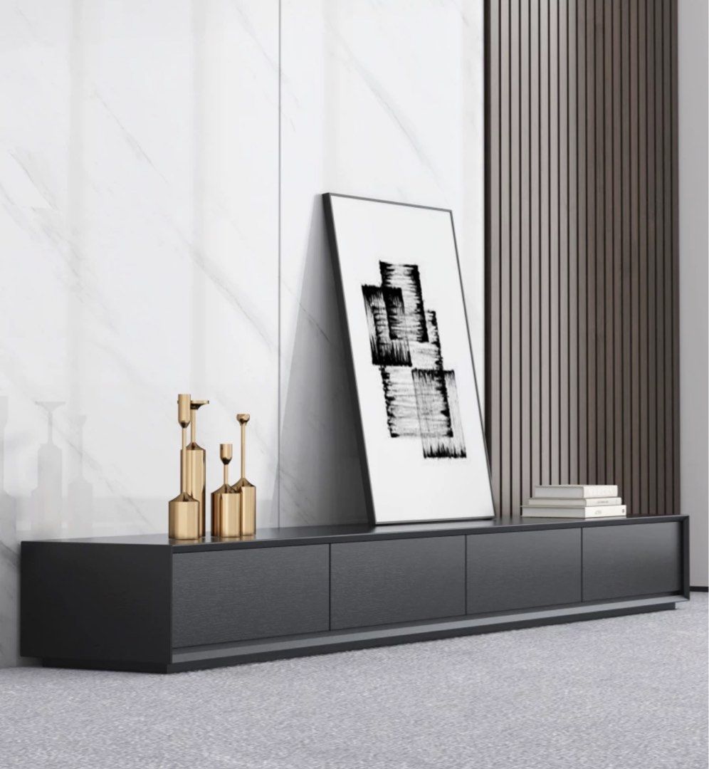 LORAIN Modern Solid Wood TV Console