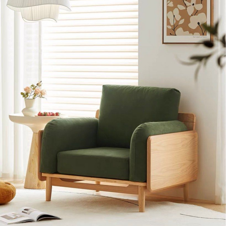 KYRA Scandinavian Fabric Armchair