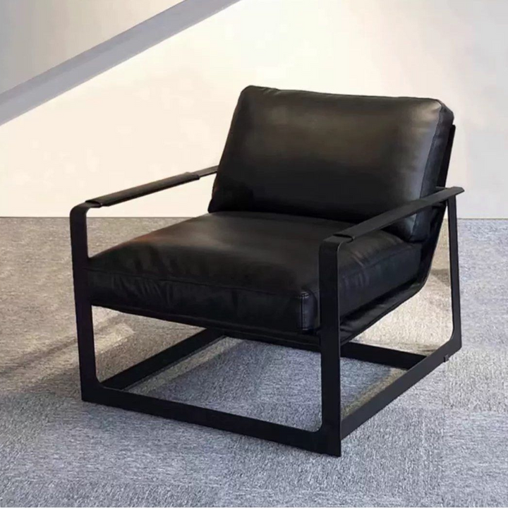 TALIA Modern Leather Lounge Chair